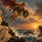 Perseus bei der Befreiung von Andromeda
