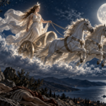 Selene griechische Göttin des Mondes